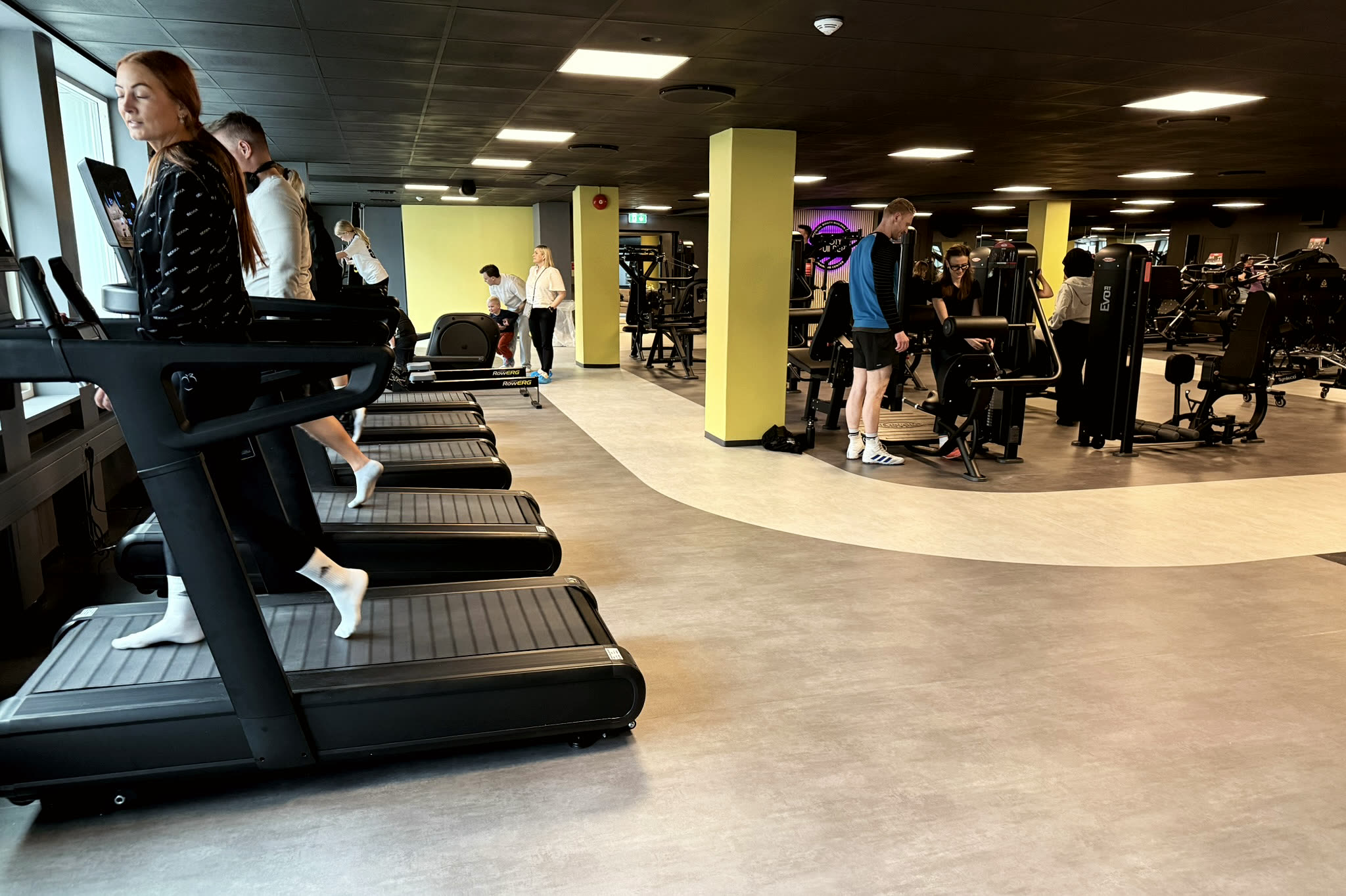 Kondisjonsavdelingen hos ENERGY Fitness
